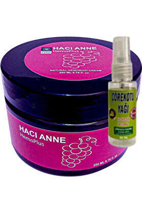 Sti̇l Köşesi̇ Hemoplus Hacı Anne Bakım Kremi̇ 200 Ml + Çörek Otu Yağı 30 Ml