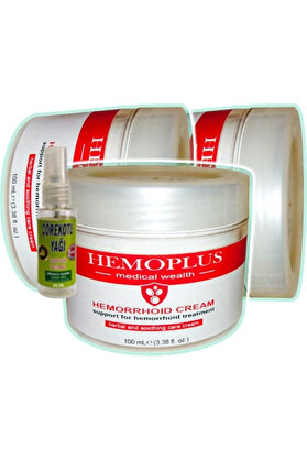 Sti̇l Köşesi̇ Hemoplus Krem 100 Ml X 3 Adet + Çörek Otu Yağı 30 Ml