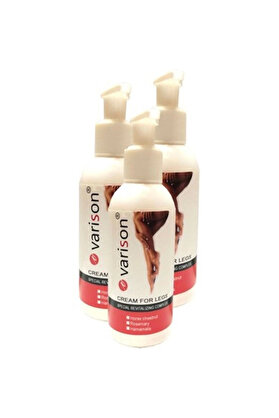Ekince Varicose Vein Defense Cream ,selülit,diz,bacak Bakım Kremi 120 ml 3 Adet