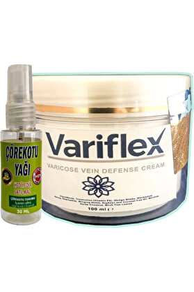 Eki̇nce Vari̇flex Bacak Bakımı Kremi̇ 100 Ml + Çörek Otu Yağı 30 Ml