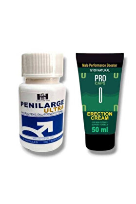 STİL KÖŞESİ Penilarge Ultra Natural Engarlement 30'lu Pro Caps Erkek Performansı Arttıran Özel Krem 50 ml