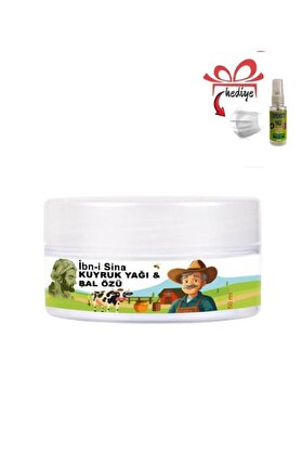 Ekince İbn-i Sina Agrılarınıza Teskin Edici Kuyruk Yağı&Bal Özü Bakım Masaj Kremi 50 ml+Çörek Otu Yağ ile