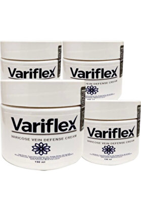 MORESUN Variflex 4 tane 150 ml Varicosel Cream Büyük Boy Bacak Kremi