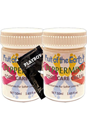 Ekince Peppermint 2li Adet Olarak Ayak Ve Koku Bakım Kremi 50 Ml + 1 Hediye Jel