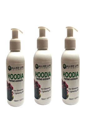 Ekince Hoodia Sıkılaştırıcı ve Jel 150 ml / Hoodia Firming Slimming Gel 150 ml X 3 ADET