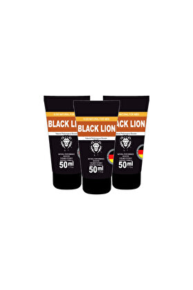 Ekince Black Lion 50 ml 3 Adet Men Booster Krem Erkeklere Özel Anlar İçin Hareketlendirici Krem 72
