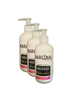 Elit Marginal Massage Jasmine Gel 250 Ml Yasemin Masaj Jeli 3'Lü