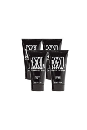 Eki̇nce Hotxxl Cream Men Hardener Delayer Enlarger 4Lü Adet X 50 Ml Erkeklere Özel Boyut Kremi̇ Bkn1Ek334