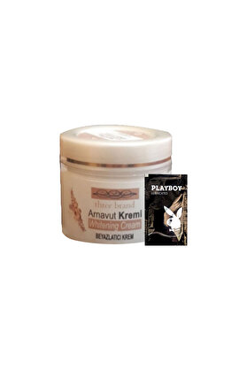 VERTO Arnavut Kremi 100 ml Cilt Renk Açıcı Masaj Bakım Kremi 1 adet Jel ile