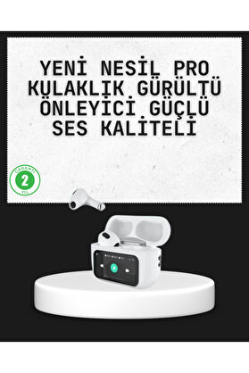 Zero Land Akıllı Sensörlü Su Geçi̇rmez Bluetooth Kulaklık Güçlü Batarya Ve Bass