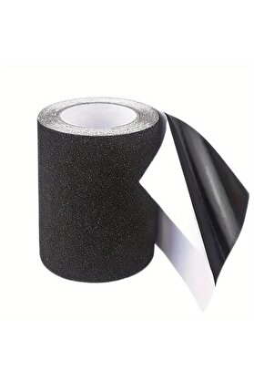 evimdeyokyok Siyah Merdiven Ve Zemin Kaydırmaz Kaymaz Bant 100mm X 25mt