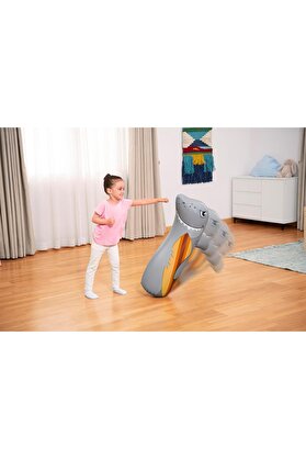 BESTWAY Bop Bags Timsah Desenli Hacıyatmaz 89 Cm Sulu Hacı Yatmaz