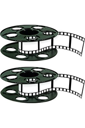 STOREMAX snShop 2 Parça Ödül Gece Film Makarası Film Şeridi ile Orta Parça Kırmızı Halı Hollywood P