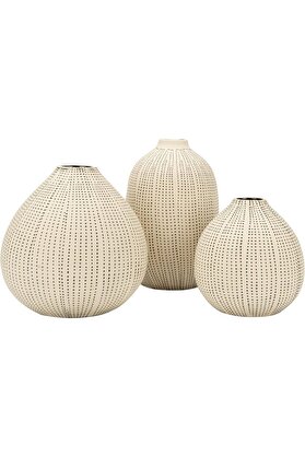 STOREMAX lvnshop Co-op DF0842 Beyaz Taş Desenli Siyah Puantiyeli (3'lü Set) 224120