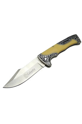 evimdeyokyok A3157C Av / Kamp Çakı 23 cm - İşlemeli Saplı
