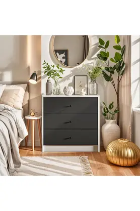 STOREMAX 3 ÇEKMECELİ 2 RENKLİ ŞİFONYER