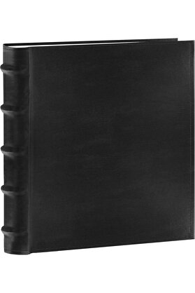 STOREMAX PRStoRe Photo Albums CLB-246/BK 200 Cepli Avrupa Gümrüklü Deri Fotoğraf Albümü, 4 x 15 cm Bask