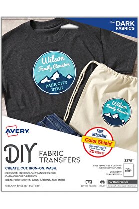 STOREMAX goldtrack Yazdırılabilir T-Shirt Transferleri, Koyu Kumaşlarda Kullanım, Mürekkep Püskürtmeli Yazıcı