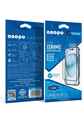 STOREMAX lvnshop 16 Pro Max Uyumlu 12D Şeffaf Seramik Cam Ekran | Tam Kaplayan, Dayanıklı, Uygulama 224120