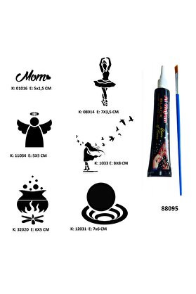 Ai̇rbrush Tattoo Hayal Gücü Modelleri̇ Hi̇nt Kınasıyla Geçi̇ci̇ Dövme Yapma Ki̇ti̇