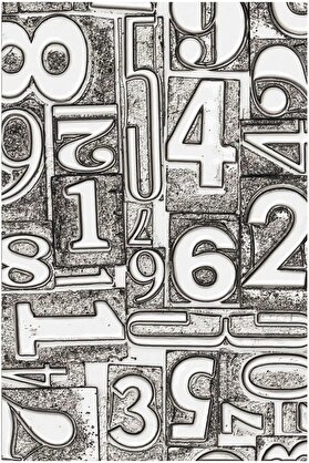 STOREMAX ynsShoping 3D Doku Kalıbı - Tim Holtz Numbered NewTrrending 1178227