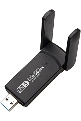 STOREMAX vegaShop Wireless Adaptör Wifi Ağ Kartı Masaüstü Bilgisayar Pc ile Uyumlu 2,4G 5G Destekler 130