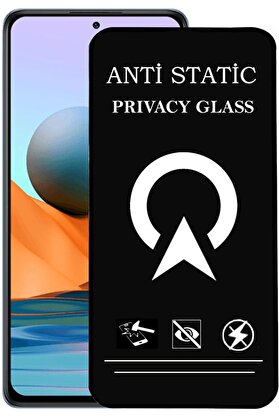 STOREMAX lvnshop İLETİŞİM 10 Pro ile uyumlu Tam Kaplayan Statik Görünmez Safir Ekran Hayalet Cam 224120