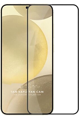 STOREMAX lvnshop es S24 için Ekranı Tam kaplayan Full Ekran Cam, Full Tam koruma Kırılmaz Cam 224120