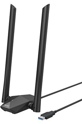STOREMAX U18a Wi-Fi 6 Adaptör USB 3.0, AX1800 Çift Bantlı Wireless Adaptör, 1201Mbps 5GHz, 574Mb