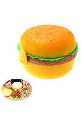 Ethab Ticaret Glbl-Tstil4136 Hamburger Tasarımlı Beslenme Kabı
