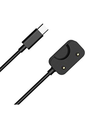 STOREMAX aclyashop Fit3 ile uyumlu Akıllı Saat için Manyetik Usb Typ-C Şarj Kablosu Fit 3 ile uyumlu Kablo Si