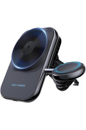 STOREMAX polysight Kablosuz Şarj İle Uyumlu Kablosuz Araç Şarj Aleti 2'si 1 Arada, 15W Şarj Aleti 2 Amper Ara