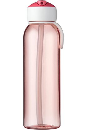 STOREMAX ynsShoping – Pipetli içecek şişesi Campus Flip-up 500 ml pembe – çocuklar için pipetli su şişesi – g