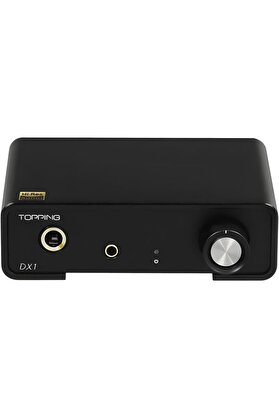 STOREMAX snShop Audio DX1 AK4493S Desktop DAC ve Headphone Amplifier, Black, DAC ve Kulaklık Amplifikatörü