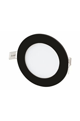 NURDAY CATA CT 5125 Siyah Kasa Led Spot 6W 6400K Beyaz Işık