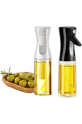 STOREMAX lvnshop Sprey Yağdanlık Cam Şişe Yağ Püskürtücü 225 ml Airfryer Kızartma Salata İçin Yağlık 224120