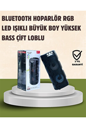 Epilons Kompakt Tasarım, Yüksek Ses Performansı – Çoklu Giriş Seçenekli Kablosuz Hoparlör (Bluetooth, Usb, S