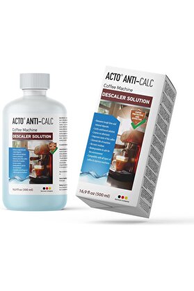 STOREMAX BRFShop ANTI-CALC 500 ml - Espresso Makinesi, Kahve Makinesi Kireç Çözücü, Her Tür Kahve Makin