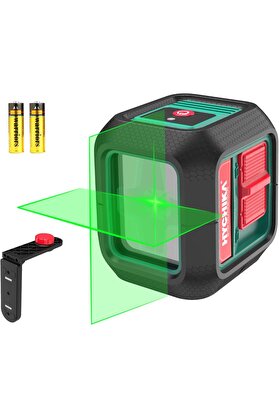 STOREMAX snShop çapraz çizgi lazer seviyesi, 15 metre otomatik seviyelendirme yeşil çizgi lazer seviyesi,