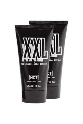 Bravilor Hotxxl 2 Adet Cream Men Hardener Delayer Enlarger 50 ml Erkeklere Özel Boyut Kremi XFACTOR-9X-0312