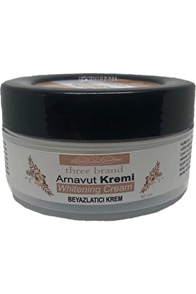 Bravilor Three Brand Arnavut Kremi Whitens Cream Tümbölge Aklık Kremi 50 ml