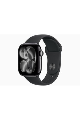 Apple Watch Series 11 GPS 42 mm Simsiyah Alüminyum Kasa ve Siyah Spor Kordon - S/M