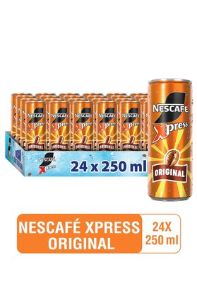 Nescafe Xpress Orijinal 24x250 ml | Soğuk Kahve | Ekonomik Koli | Klasik Lezzet