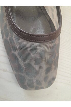 Gult İthal Babet Leopar