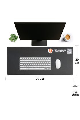 Per4mance Notebook 70X30 Kaydırmaz Siyah Mouse Pad 2867211264774 one size
