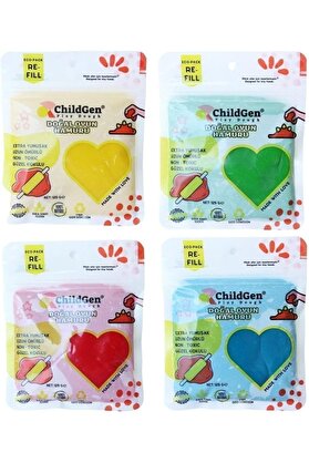 STOREMAX shopverse Oyun Hamuru - 4lü Set 4x125 Gr Vakumlu Kartuş Paket - (ecopack- ) trendflick 1014773