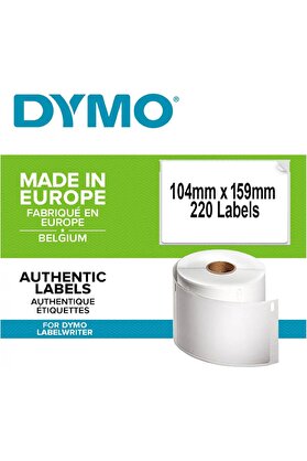 STOREMAX modashine S0904980, LW 4XL Ekstra Geniş Sevkiyat Etiketi, (104x159 mm) 220 Etiket/Paket modascope 10