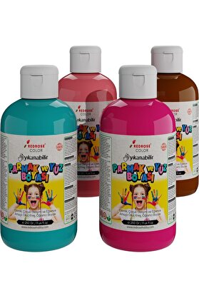 STOREMAX modashine Rose Tamamlayıcı Renkler Parmak 4'lü Set 4x250 gr modascope 1014773