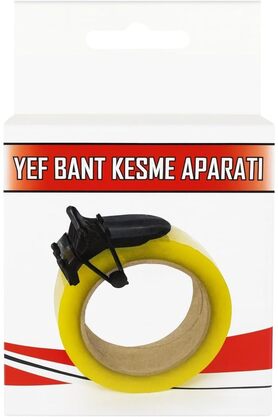 STOREMAX Pratik Bant Kesme Aparatı, 50 mm, Plastik Gövde, Metal Bıçaklı, El Tipi Bant Kesici, Ofis, Depo, Pak