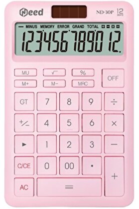 STOREMAX modashine ND-30P Pastel Pembe Hesap Makinesi modascope 1014773